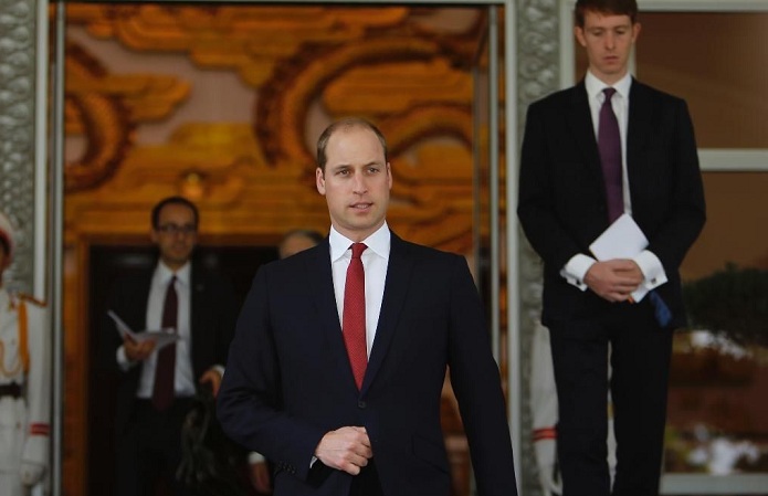 Prince William urges Vietnamese leaders to step up fight against wildlife trafficking 